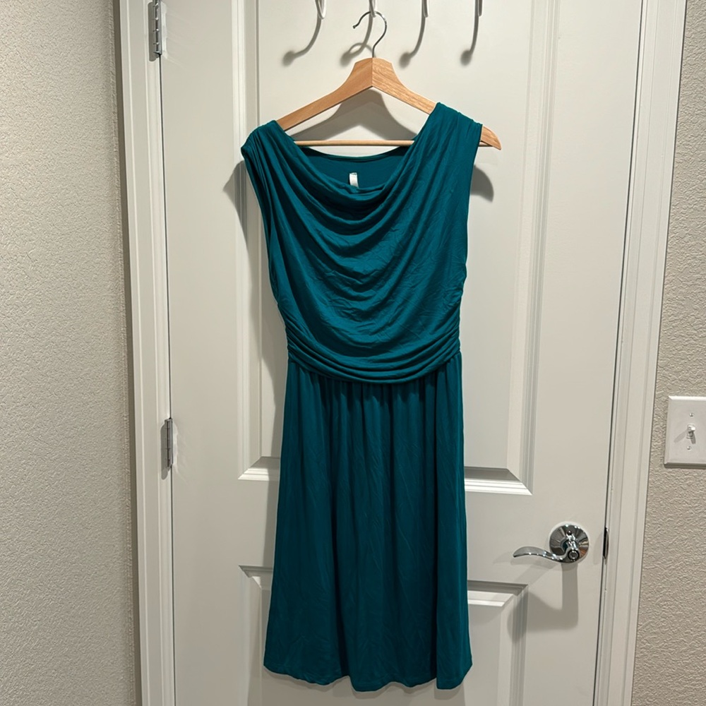 Turquoise Gilt dress